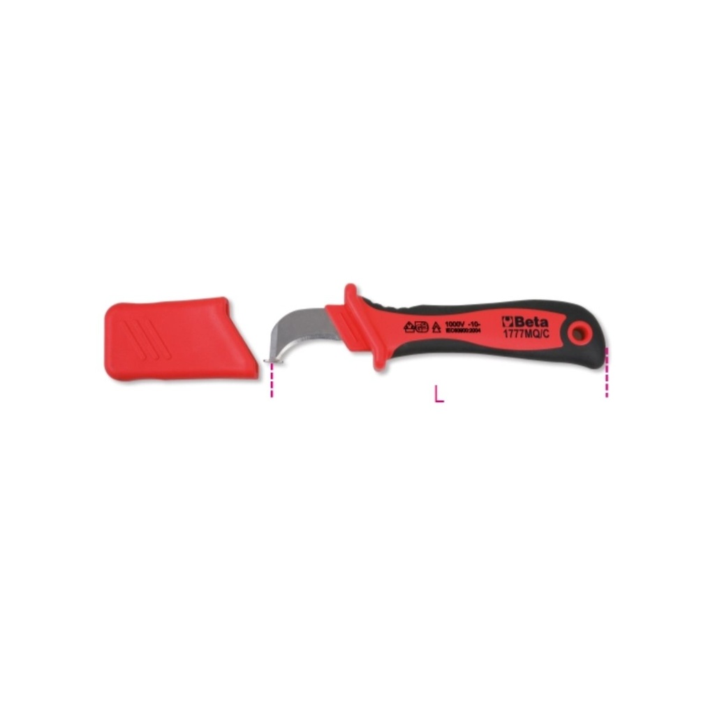 Coltello spellacavi isolato Beta 1777MQ/C