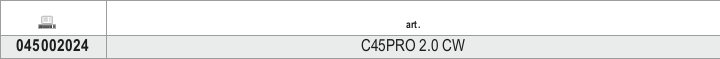 Tabella misure – Combinazione arredo officina C45PRO Beta C45PRO 2.0 CW