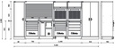 Combinazione arredo officina RSC50 2.0 Beta RSC50 2.0