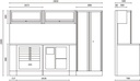 Combinazione arredo officina RSC55 Beta C55AB