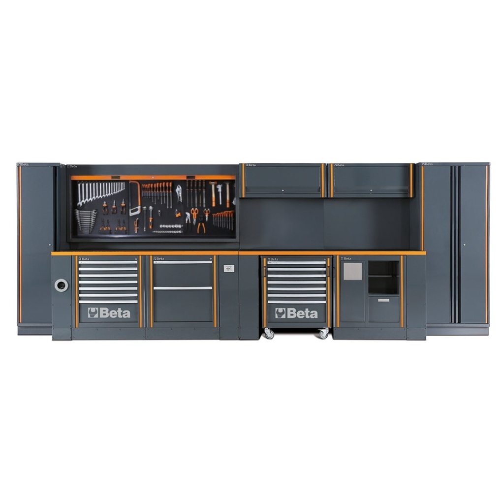 Combinazione completa arredo officina RSC55 Beta C55