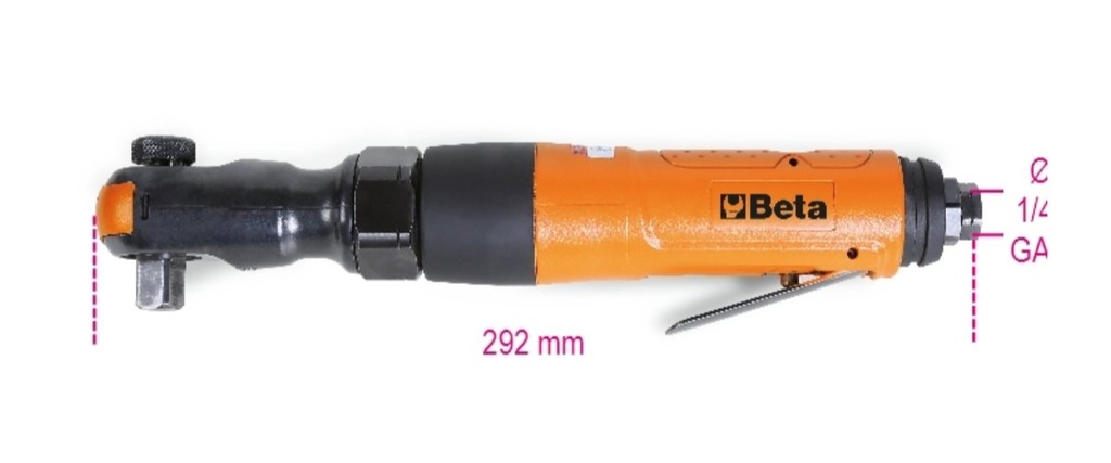 Cricchetto reversibile a massa battente Beta 1922P3