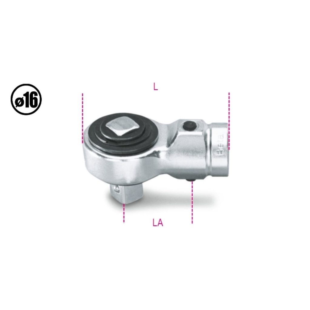 Cricchetto semplice per barre dinamometriche Beta 614/50