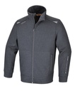 Felpa con zip lunga in graphene Beta 7644GG S