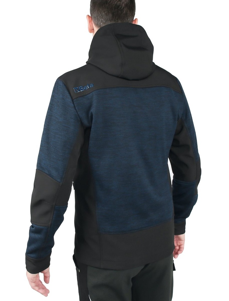 Felpa tecnica in pile con inserti in tessuto softshell Beta 7637B L