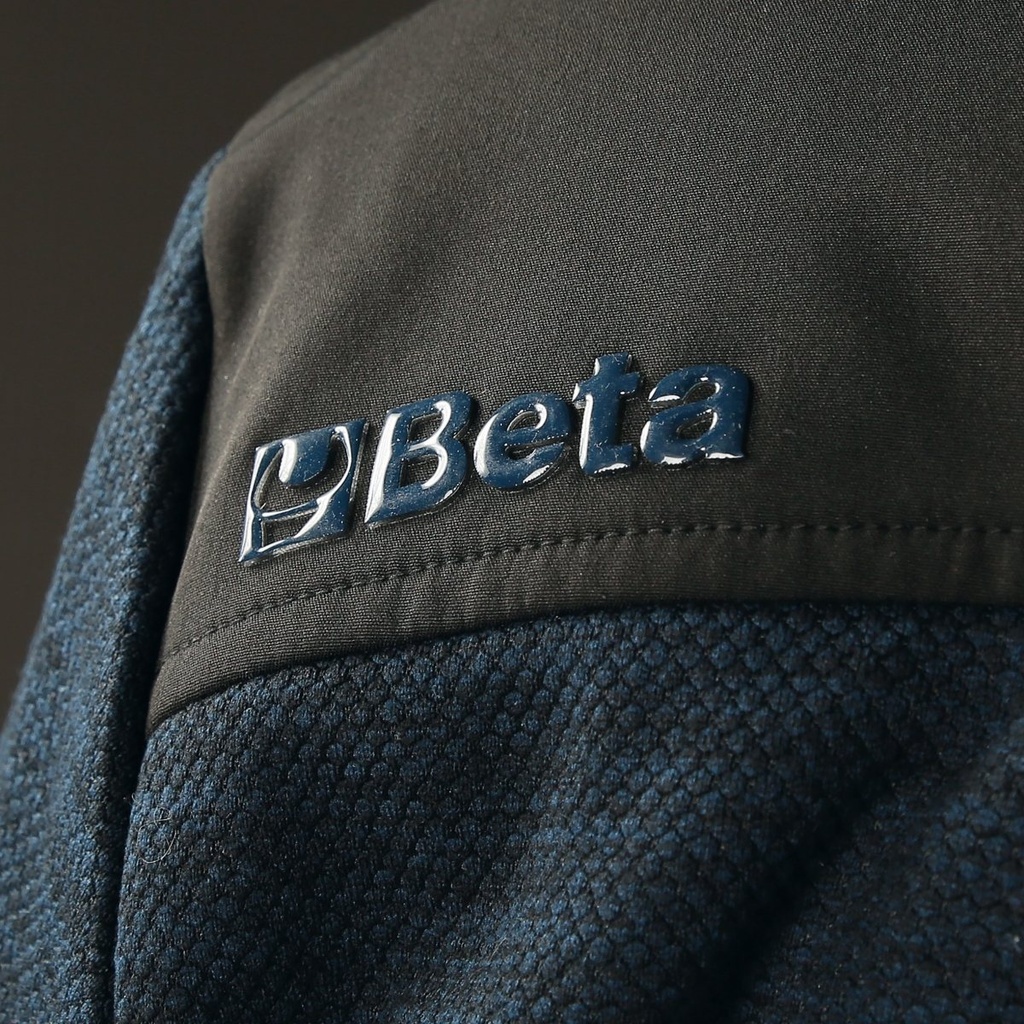 Felpa tecnica in pile con inserti in tessuto softshell Beta 7637B L