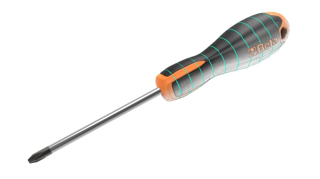 Giravite Evox per viti con impronta a croce Phillips® cromati punta nera Beta 1202E 6X100