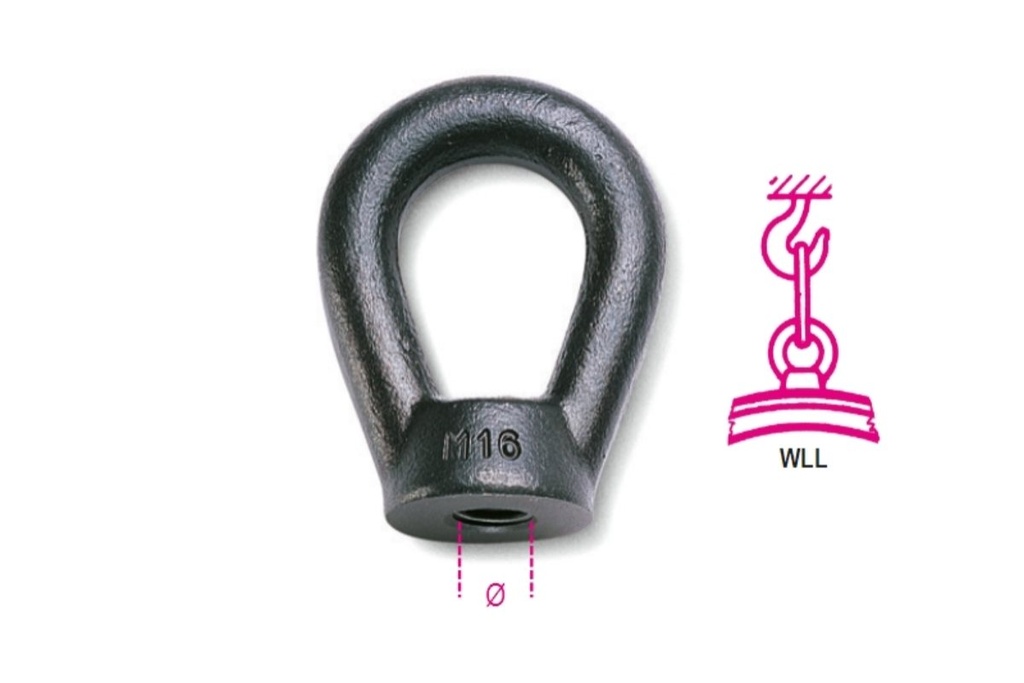 Golfari per sollevamento femmina, neri Beta 8044 M12