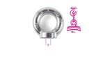 Golfari per sollevamento inox A4 femmina, FORGIATI Beta 8242F M16