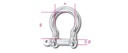 Grilli a lira inox AISI 316 Beta 8228 5
