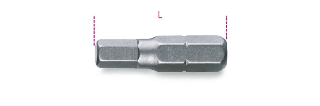 Inserti maschio esagonale, per avvitatori Beta 861PE 4