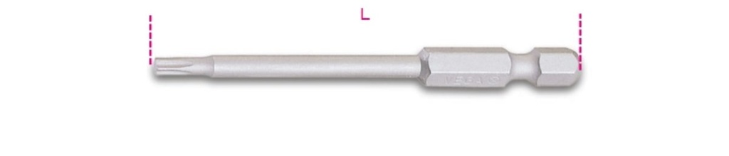 Inserti per avvitatori per viti con impronta Torx® modello lungo Beta 862TX-L 30