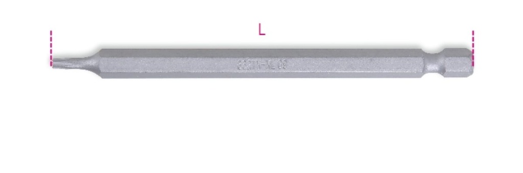 Inserti per avvitatori per viti con impronta Torx® modello lungo Beta 862TX-XL 40