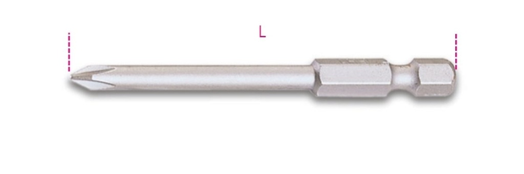 Inserti per avvitatori per viti con impronta a croce Phillips® modello lungo Beta 862PH-L 2