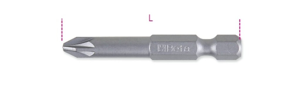 Inserti per avvitatori per viti con impronta a croce Pozidriv®-Supadriv® Beta 862PZ 2