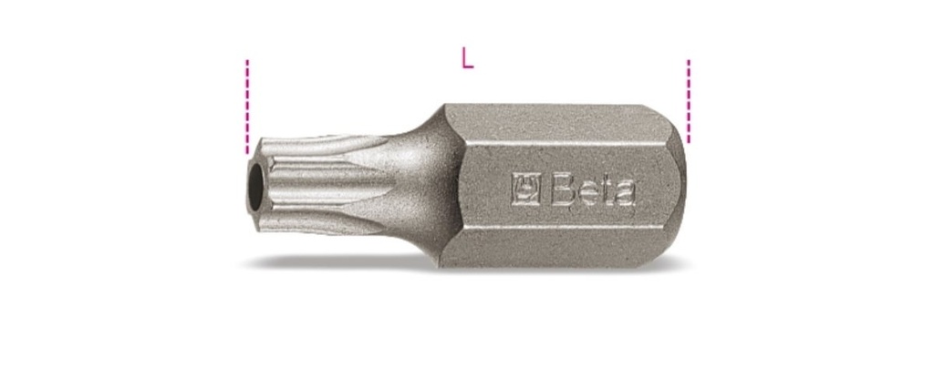 Inserti per viti con impronta Tamper Resistant Torx® Beta 867RTX 25