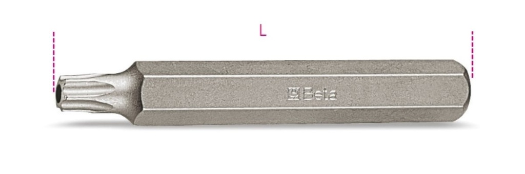 Inserti per viti con impronta Tamper Resistant Torx® modello lungo Beta 867RTX-L 55