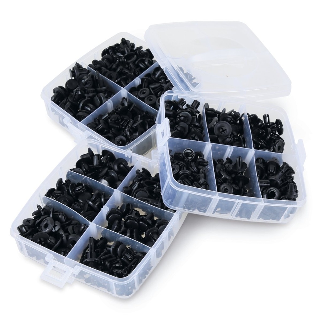 Kit pinze per pioli con assortimento clips in plastica Beta 1478/K3