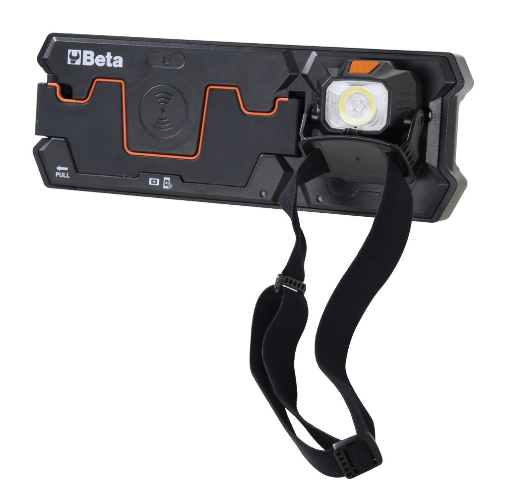 Lampada da testa a Led con ricarica wireless Beta 1836AW