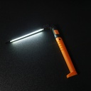 Lampada sottile a 3 LED snodata ricaricabile Beta 1838SLIM
