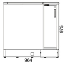 Modulo inferiore angolare per arredo officina RSC50 2.0 Beta RSC50 2.0 KNAI-A