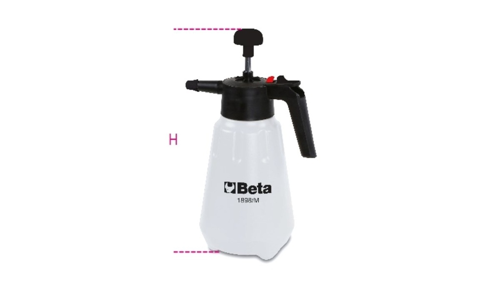 Nebulizzatore a pressione con serbatoio da 1,5 Litri Beta 1898/M