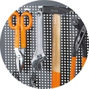 Pannello forato con supporti Beta 2400 RSC24AXLP/PF