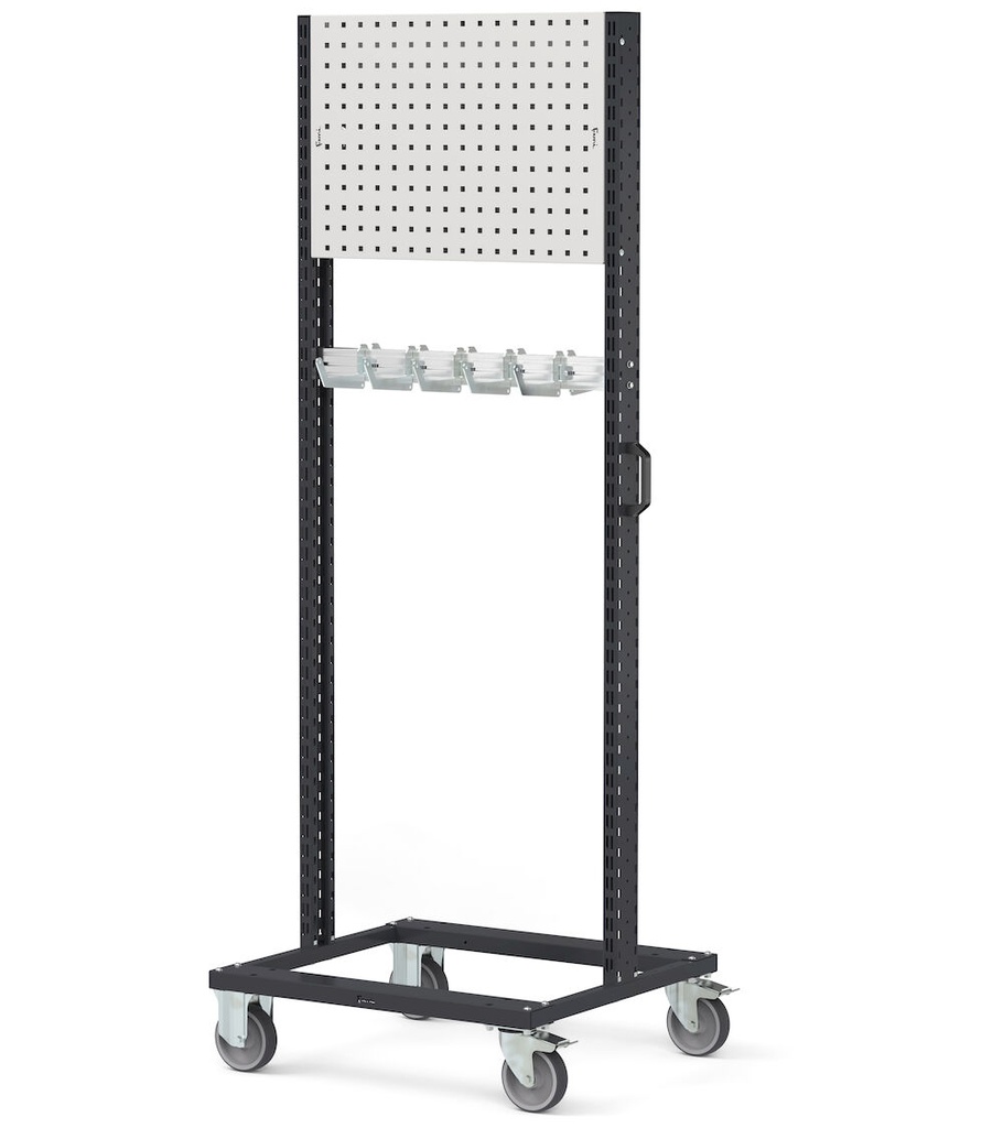 [BINCART0706] Carrello con ganci – 761 × 668 × 1992 mm