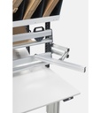 [ERGOWORK015] Braccio per montante per vassoio Pikpad 5S Shadow Tool Box