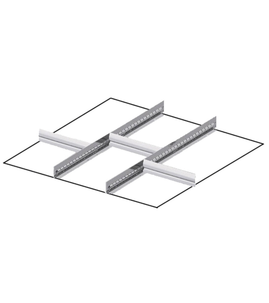 [FFH20200600] Set materiale di separazione per altezza frontale H=200/250 mm Master DE – 36×36 EH, -