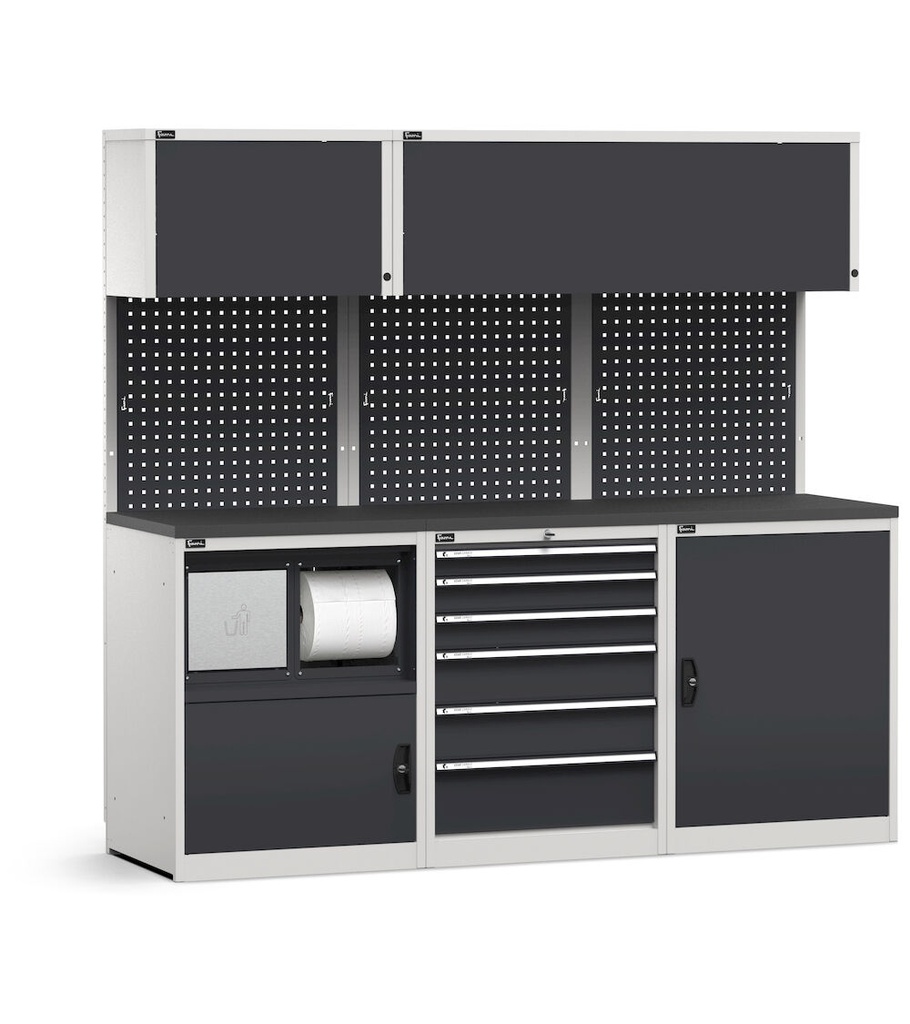 [GARAGE093] Sistema modulare di arredo officina (cod. GARAGE093)