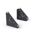 [FBL76000239] Coppia squadre per fissaggio pannelli su piano, L110 x P32 x H110 mm