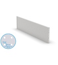 [FBL76370008] Pannello forato/mensola Work Look – 1938 × 40 × 456 mm, Grigio chiaro (RAL 7035)