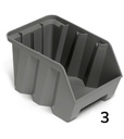 [391P20] Contenitore a bocca di lupo Picking Box Air in PP rigenerato, mis.3