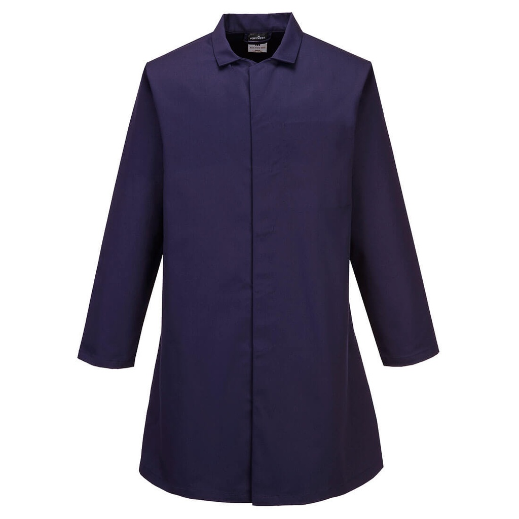 Camice da uomo a 1 tasca per l’industria alimentare – Blu navy (NAR)
