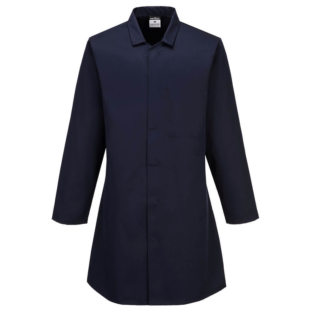 Camice da uomo a 1 tasca per l’industria alimentare – Blu navy
