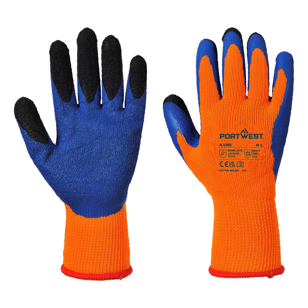 Guanto Duo-Therm – Arancione/blu