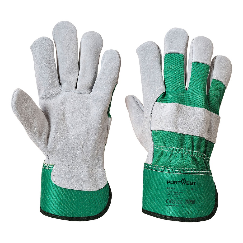 Guanti Premium Chrome Rigger – Verde