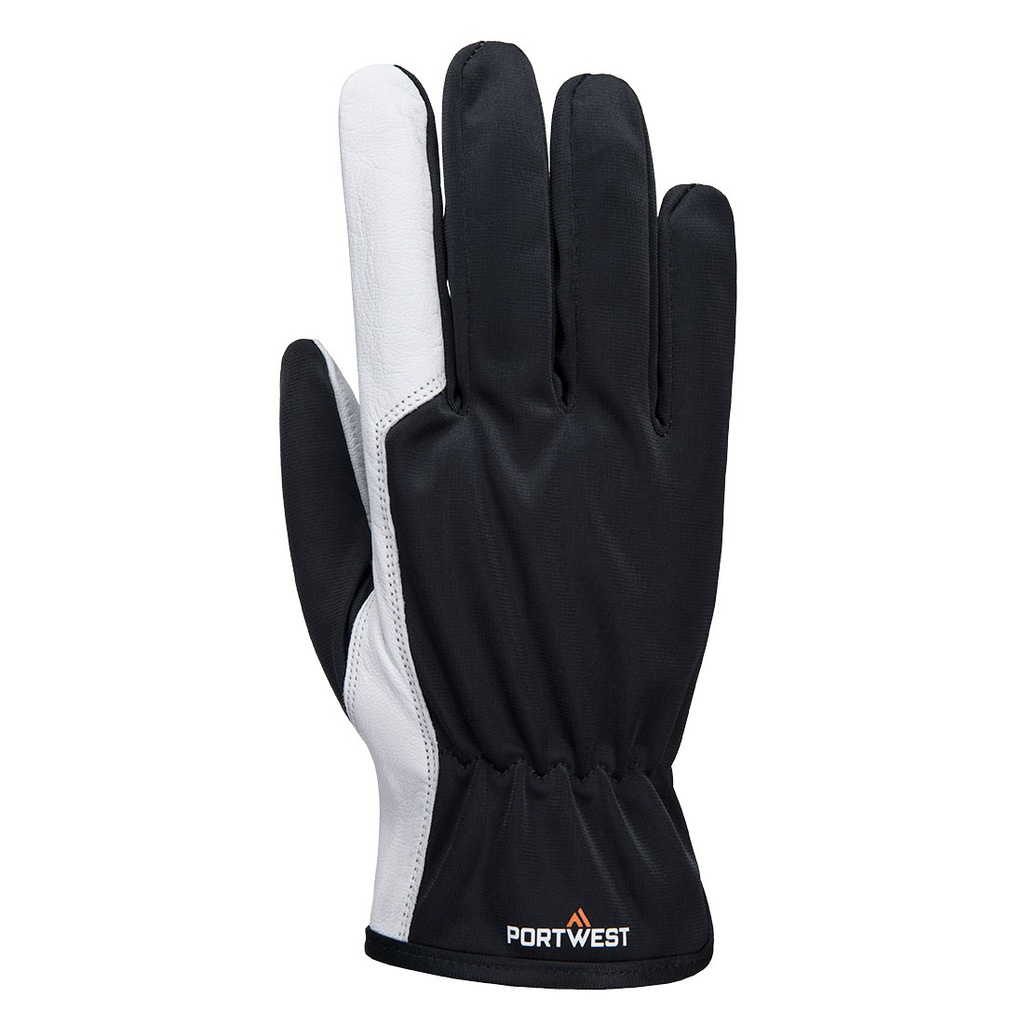 Guanto Mechanic 120 con palmo foderato in pelle – Grigio
