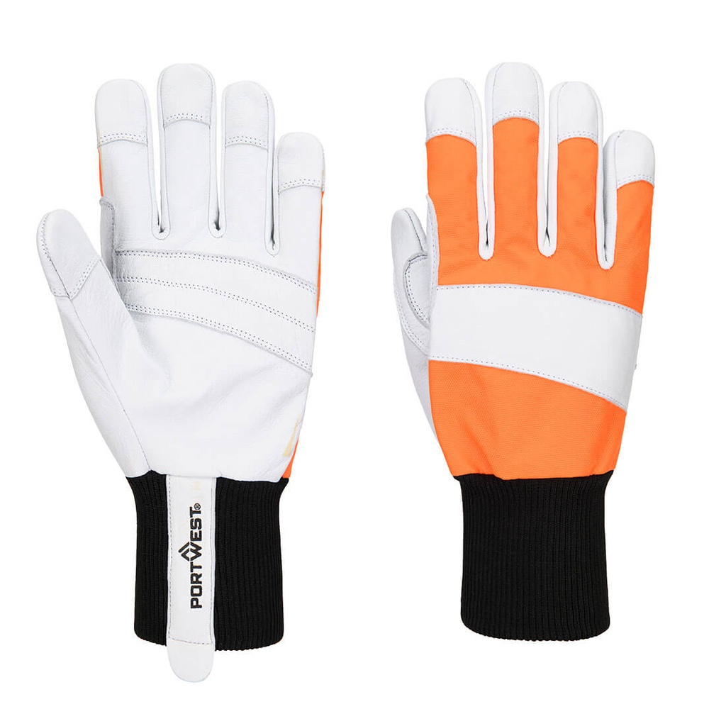 Chainsaw 150 Goat Leather Glove Class 1 – Arancione