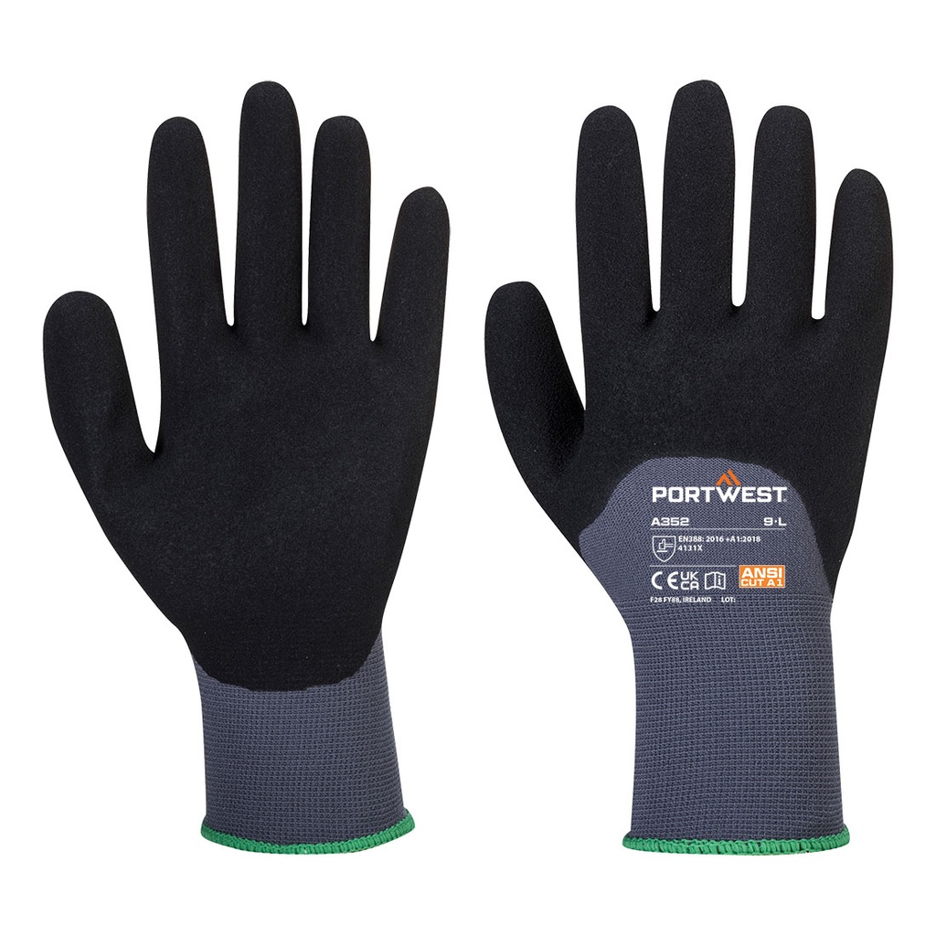 Guanto DermiFlex Ultra – Grigio/nero