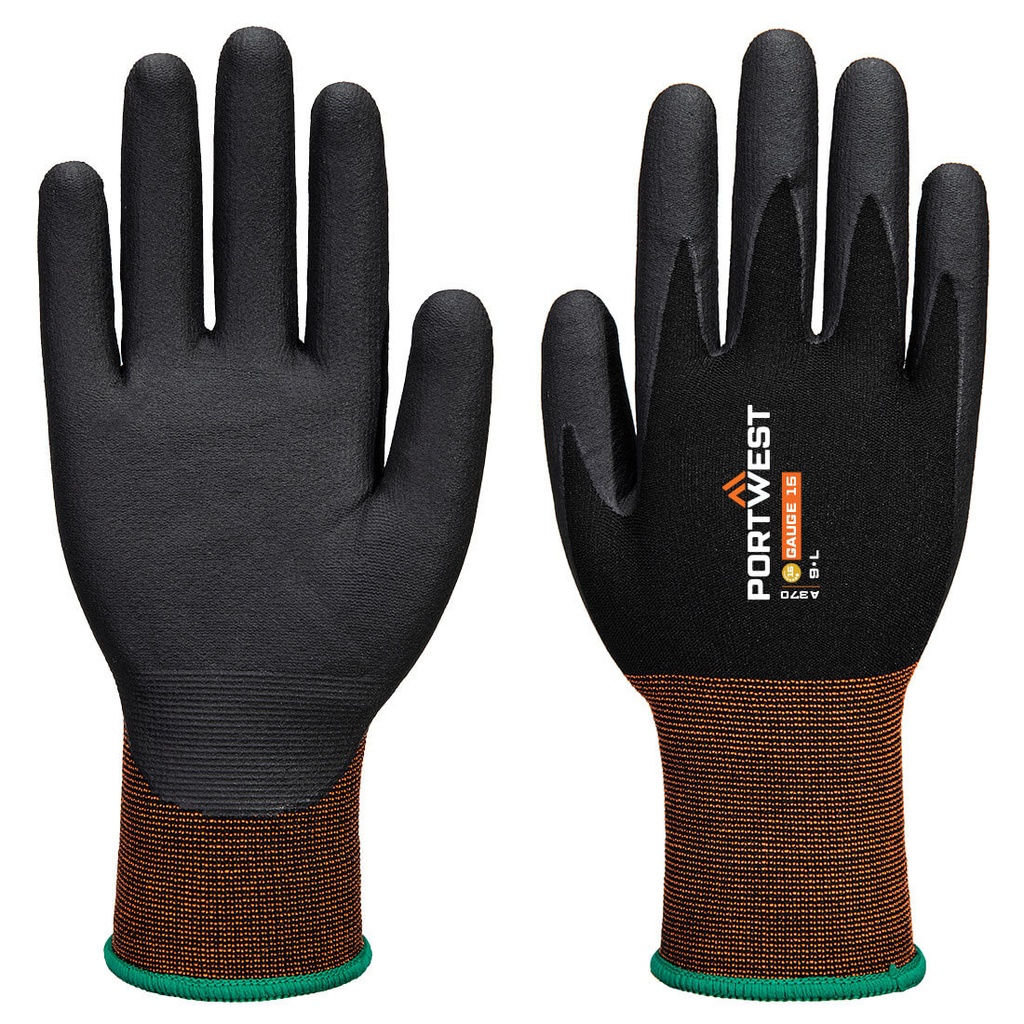 Guanto GP Grip 15 Nitrile Micro Foam Glove-schiuma micro-nitrilica – Nero (K8R)