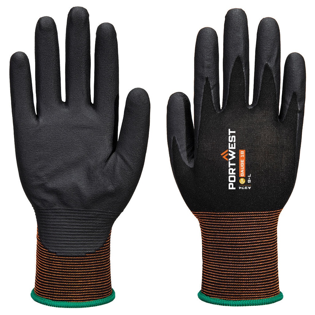 Guanto GP Grip 15 Nitrile Micro Foam Glove-schiuma micro-nitrilica – Nero (K8R)
