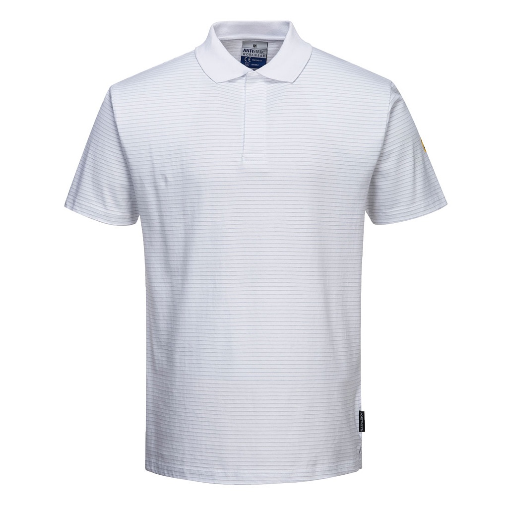 Polo ESD - Antistatica – Bianco