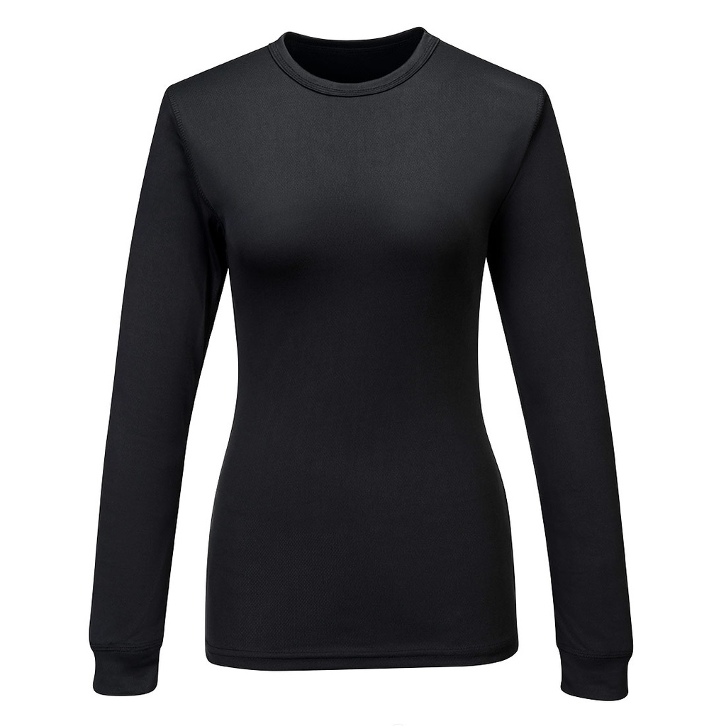 Top Baselayer donna L/S – Nero