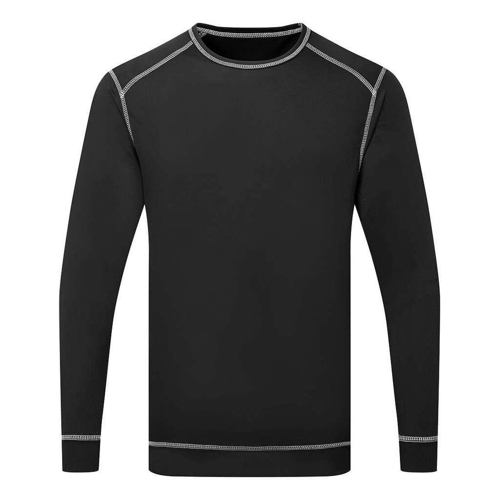 Maglia termica antibatterica Base Pro – Nero