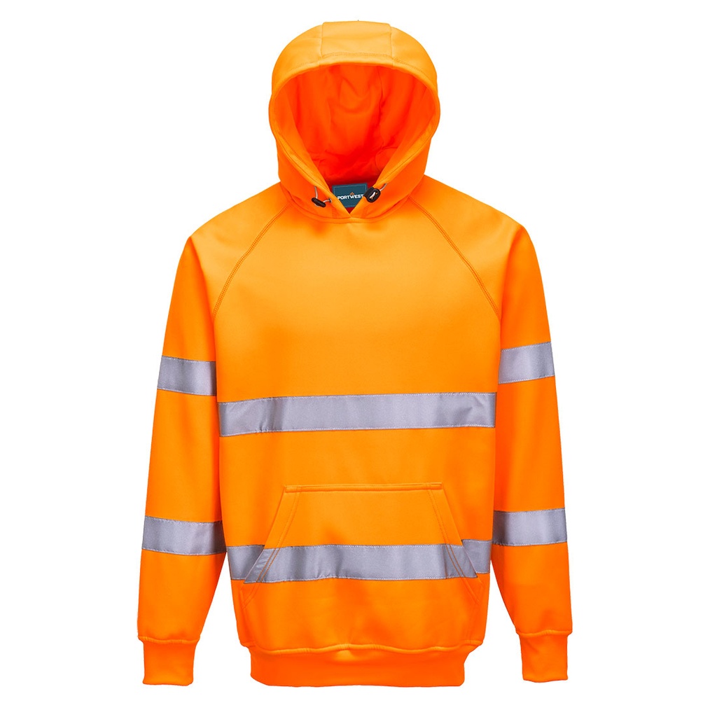 Felpa con cappuccio Hi-Vis – Arancione
