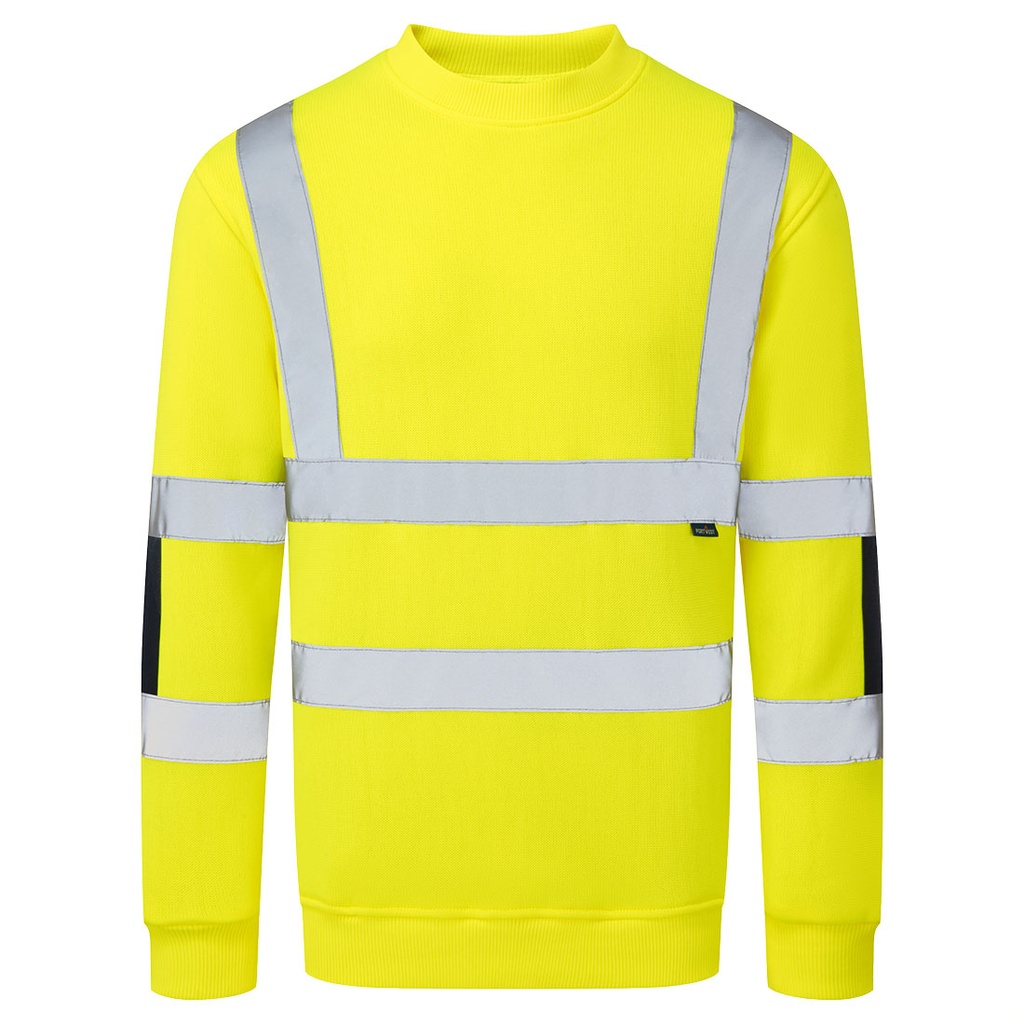 Hi-Vis Knit Sweatshirt – Giallo
