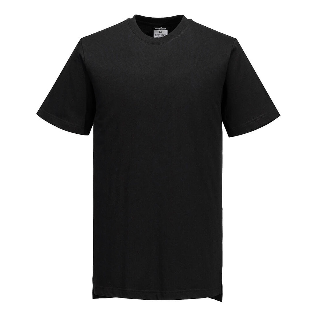 Maglietta Chef in cotone MeshAir – Nero