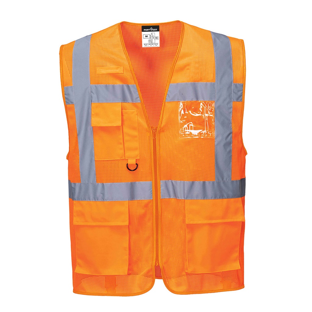 Gilet Executive Atene MeshAir Hi-Vis – Arancione